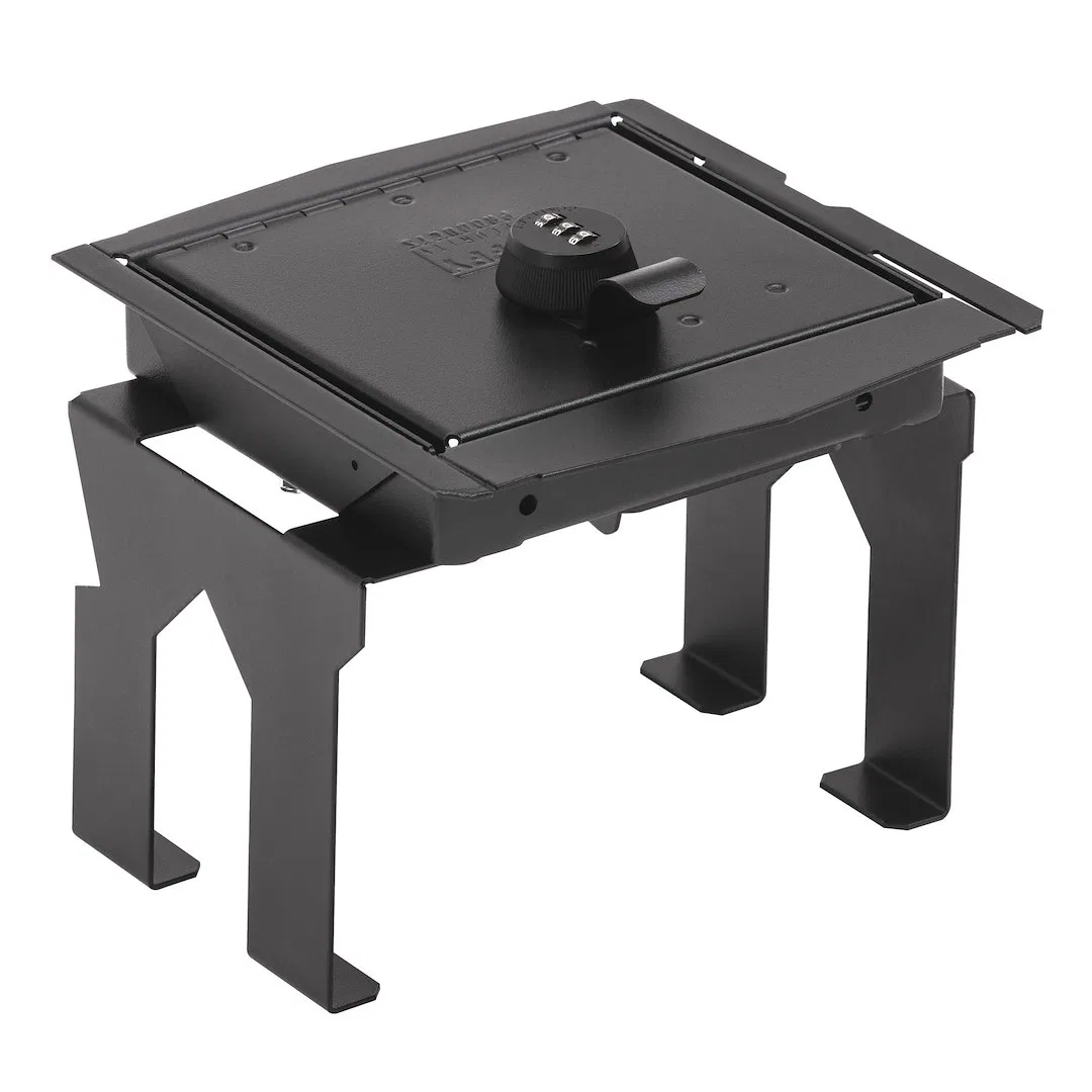 348-01-A – TUFFY SEC Console Security Insert, Unlocks With Three Digit Combination Lock Powder Coated Textured Black ...